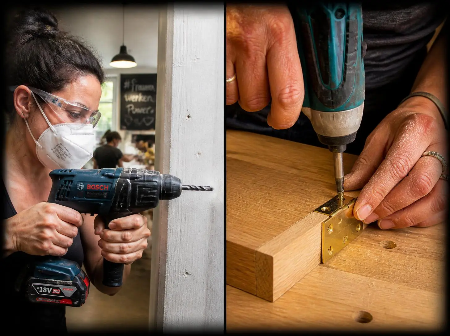 Fokus-Kurse: Bohren und Befestigen, Handwerk-Workshop Würzburg